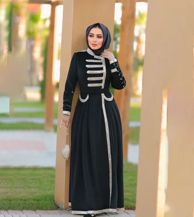 Coat dress from Italian Valentino & Spanish Giober Serma