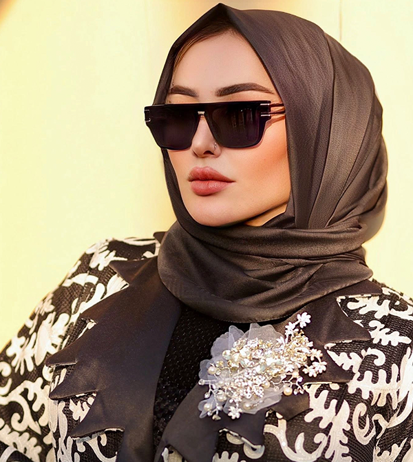 Abaya made of natural Italian leather